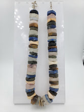 Load image into Gallery viewer, Lapis Multicolor Gemstone Chunky Necklace