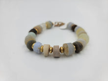 Load image into Gallery viewer, Lapis Multicolored Core Drilled Bracelet
