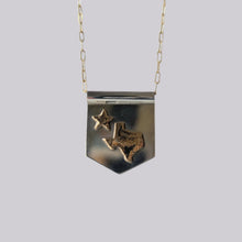 Load image into Gallery viewer, Star Over Texas Banner Necklace