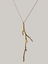 Load image into Gallery viewer, Large Bronze Branch Necklace