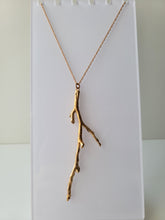 Load image into Gallery viewer, Large Bronze Branch Necklace