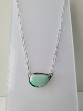 Load image into Gallery viewer, Chunky Emerald Rose Variscite Necklace