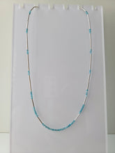 Load image into Gallery viewer, Liquid Silver and Chalcedony Necklace