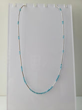 Load image into Gallery viewer, Liquid Silver and Chalcedony Necklace