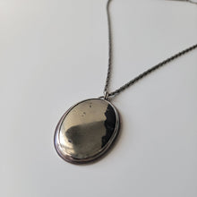 Load image into Gallery viewer, Apache Gold Oval Long Pendant Necklace