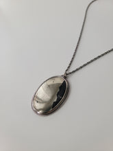 Load image into Gallery viewer, Apache Gold Oval Long Pendant Necklace