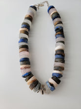 Load image into Gallery viewer, Lapis Multicolor Gemstone Chunky Necklace