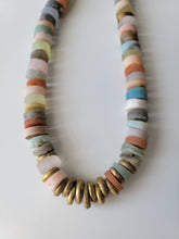 Load image into Gallery viewer, Multicolor Chunky Gemstone Necklace