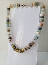 Load image into Gallery viewer, Multicolor Chunky Gemstone Necklace