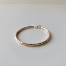 Load image into Gallery viewer, Hammered Baby Bangle Bracelet