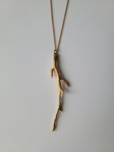 Load image into Gallery viewer, Large Bronze Branch Necklace