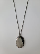 Load image into Gallery viewer, Apache Gold Oval Long Pendant Necklace