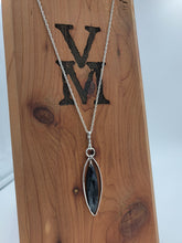 Load image into Gallery viewer, Imperial Kyanite Sterling Frame Pendant Necklace