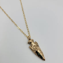 Load image into Gallery viewer, Large Arrowhead Necklace