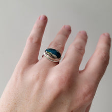 Load image into Gallery viewer, Nacozari Turquoise & Sterling Ring - Size 6