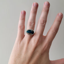 Load image into Gallery viewer, Nacozari Turquoise & Sterling Ring - Size 6