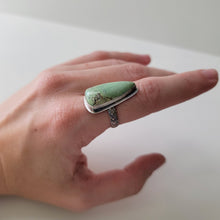 Load image into Gallery viewer, Chinese Turquoise Statement Ring - Size 8