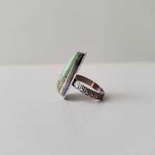 Load image into Gallery viewer, Chinese Turquoise Statement Ring - Size 8