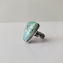 Load image into Gallery viewer, Variscite Statement Ring - Size 9