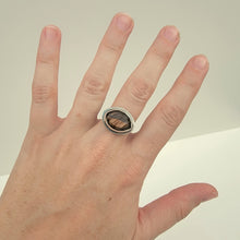 Load image into Gallery viewer, Faceted Labradorite Ring - Size 8