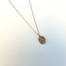 Load image into Gallery viewer, Tiny Pine Cone Necklace