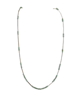 Load image into Gallery viewer, Liquid Silver and Chalcedony Necklace