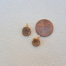 Load image into Gallery viewer, Bronze Initial Charm