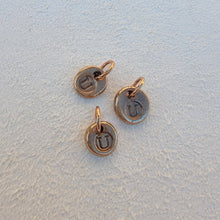 Load image into Gallery viewer, Bronze Initial Charm