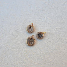 Load image into Gallery viewer, Bronze Initial Charm