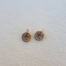 Load image into Gallery viewer, Bronze Initial Charm