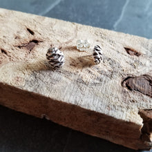 Load image into Gallery viewer, Pine Cone Stud Earrings