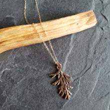 Load image into Gallery viewer, Evergreen Sprig Necklace