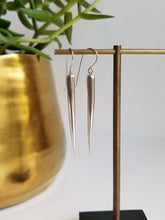 Load image into Gallery viewer, Long Spike Earrings