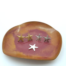 Load image into Gallery viewer, Tiny Starfish Stud Earrings