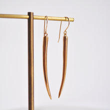 Load image into Gallery viewer, Long Spike Earrings
