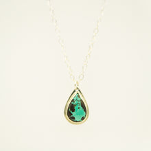 Load image into Gallery viewer, Carico Lake Turquoise & Sterling Necklace