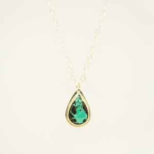 Carico Lake Turquoise & Sterling Necklace