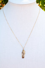 Load image into Gallery viewer, Tiny Feather Necklace
