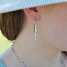 Load image into Gallery viewer, Long Bar Dangle Earrings