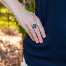 Load image into Gallery viewer, Oval Kyanite Ring - Size 7-1/2