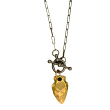 Load image into Gallery viewer, Edgy Arrowhead Necklace