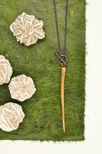 Load image into Gallery viewer, Edgy Long Spike Necklace