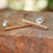 Load image into Gallery viewer, Long Skinny Bar Studs