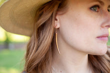 Load image into Gallery viewer, Long Spike Earrings