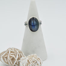 Load image into Gallery viewer, Oval Kyanite Ring - Size 7-1/2