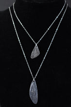 Load image into Gallery viewer, Petite Cicada Wing Necklace