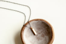 Load image into Gallery viewer, Edgy Mini Bar Necklace