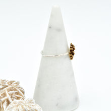 Load image into Gallery viewer, Tiny Pine Cone Ring