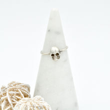Load image into Gallery viewer, Tiny Skull Ring