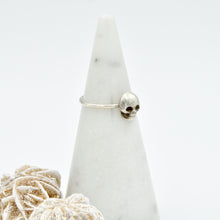Load image into Gallery viewer, Tiny Skull Ring